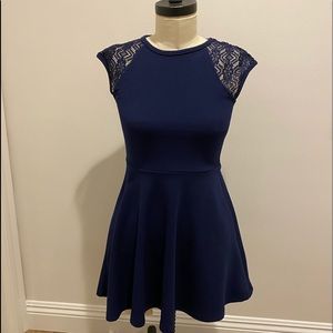 Aqua Navy Dress!